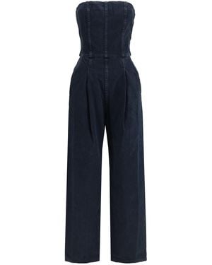 Agolde Agyness Jumpsuit Cotton Jumpsuits - Blue
