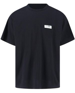 MM6 by Maison Martin Margiela Logo T-Shirt - Black
