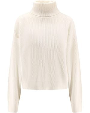 Brunello Cucinelli Wool And Cashmere Jumper - White