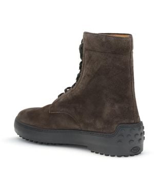 Tod's Ankle Boots Suede Upper: Leather - Brown