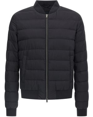 Herno Laviatore Bomber Jacket - Black