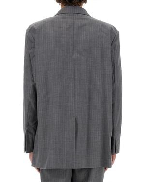 Helmut Lang Helmut Lang Virgin Wool Jacket - Gray
