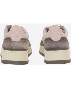 Autry Sneakers Medalist Low Leather Sneakers - Multicolor