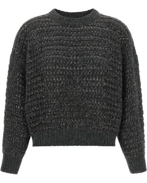 Brunello Cucinelli Elastane Cardigan Clothing - Gray