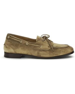 Bally Plume Suede Loafers Buffalo - Multicolour