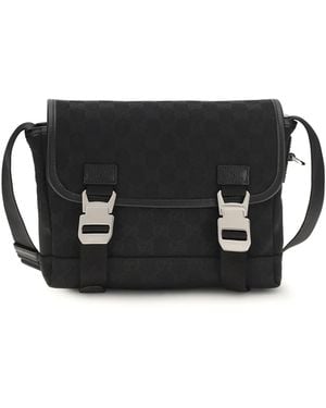 Gucci Gg Crossbody Bag - Black