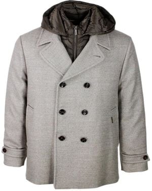 Moorer Coats 100Wv - Grey