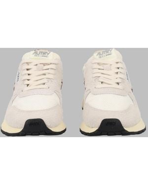 Autry Low-Top Sneakers Reelwind Low Nylon - Natural