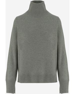 Allude Cashmere Sweater - Gray