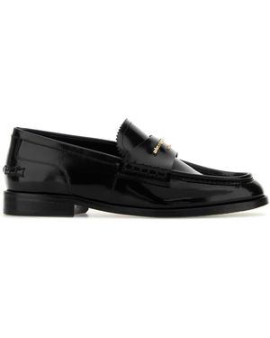 Alexander Wang Leather Carter Loafers - Black