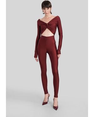 ANDAMANE Kendall Jumpsuit - Red