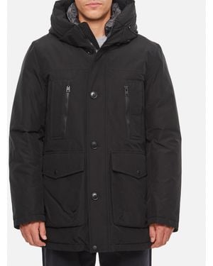 Woolrich Functional Parka With Hood - Black