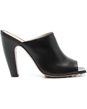Bottega Veneta Sandals Upper: Lambskin - Black