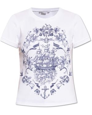 McQueen T-Shirts And Polos - White