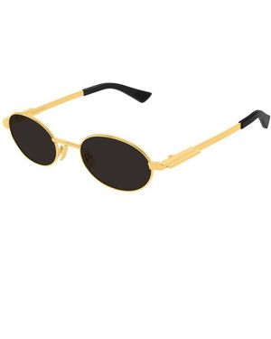 Bottega Veneta Sunglasses Metal Eyewear - White