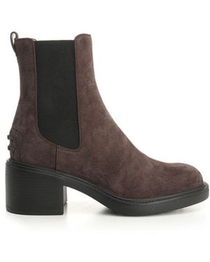 Tod's Gomma T60 73L Tronchetto Elast - Brown