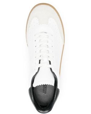 Isabel Marant Bryce Leather Trainers - White