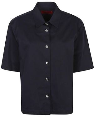 THE LATEST Shirts Cotton Elastane - Blue