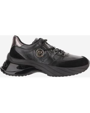 Pinko Leather Trainers Upper: Bovine Trainers - Black