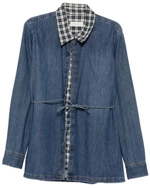 Dries Van Noten Outerwear Top - Blue