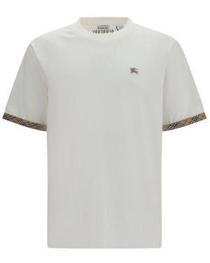Burberry Cotton T-Shirt - Grey