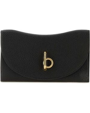 Burberry Leather Wallet - Black