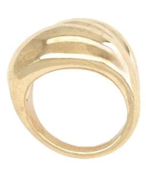 Panconesi Ring Triptych Blow Up Copper Rings - White