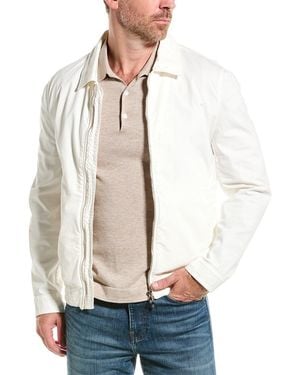 Brunello Cucinelli Snow Cotton Zip Jacket Clothing - Natural