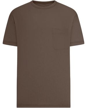 Lemaire T-Shirts And Polos Cotton Linenen - Brown