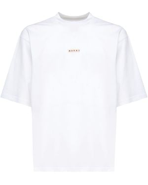 Marni Logo T-Shirt - White