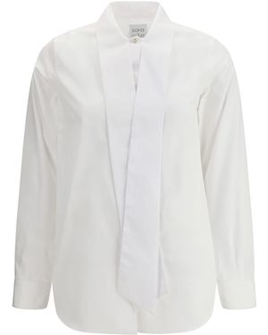Sara Roka Cotton Shirt - White