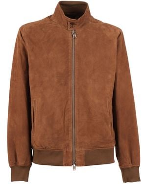 Schott Nyc Leather Jacket - Brown