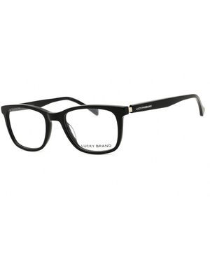 Lucky Brand Lucky Brand Vlbd425 Rectangular Acetate Eyeglasses - Black