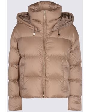Max Mara Trebi Down Jacket - Brown