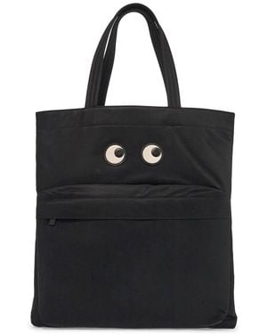 Anya Hindmarch Eyes Tote Bag - Black