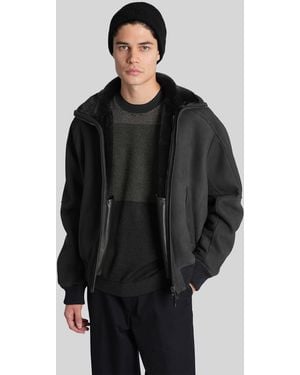 Emporio Armani Leather Jacket - Black