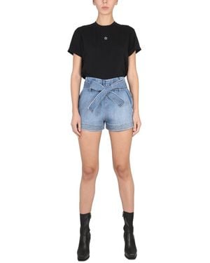 Stella McCartney Cotton Shorts - Blue