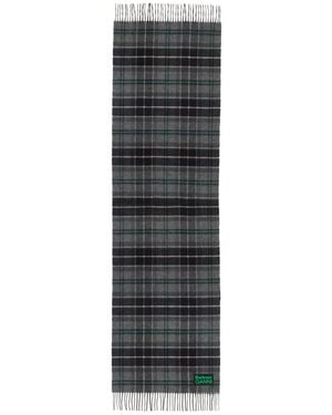 Barbour Tartan Scarf X Ganni - Grey