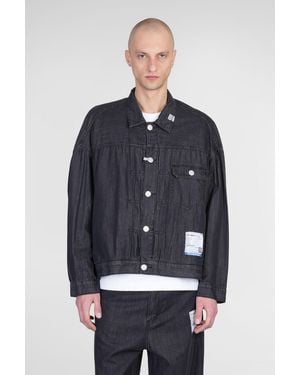 Maison Mihara Yasuhiro Denim Jackets - Blue