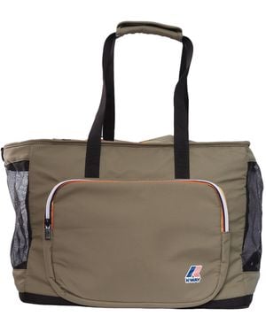 K-Way Le Vrai 4.0 Marley Shoulder Bag Recycled Nylon Cross - Brown