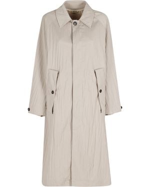 Tela Trench Vischio Pl Co - Natural