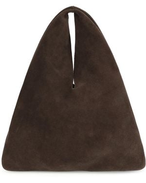 Manebí Louis Handbag Suede Calf Leather Bos Taurus Shoulder Bags - Brown