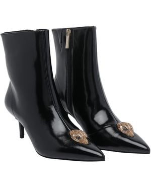 Kurt Geiger Boots Calf Leather/Rubber Sole - Black