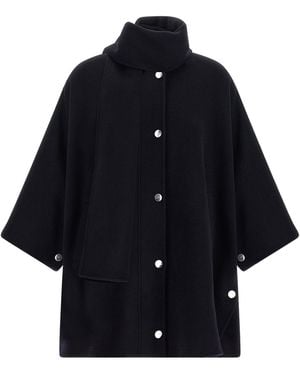 Pinko Caban Coat - Blue