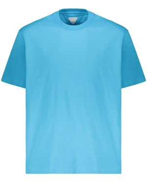 Bottega Veneta Cotton T-Shirt - Blue