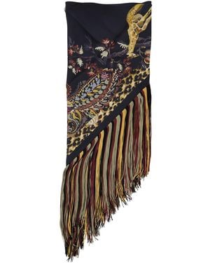 Etro Scarf Silk - White