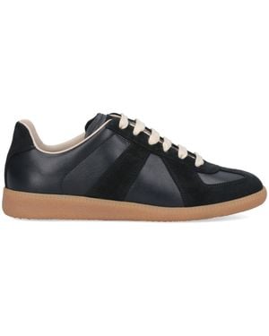 Maison Margiela Trainers Bovine Leather - Black