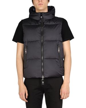 Tatras Hooded Vest - Black
