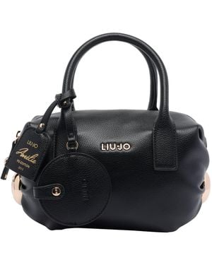 Liu Jo Small Logo Handbag - Black
