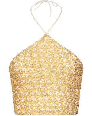 Missoni Halterneck Top - Metallic